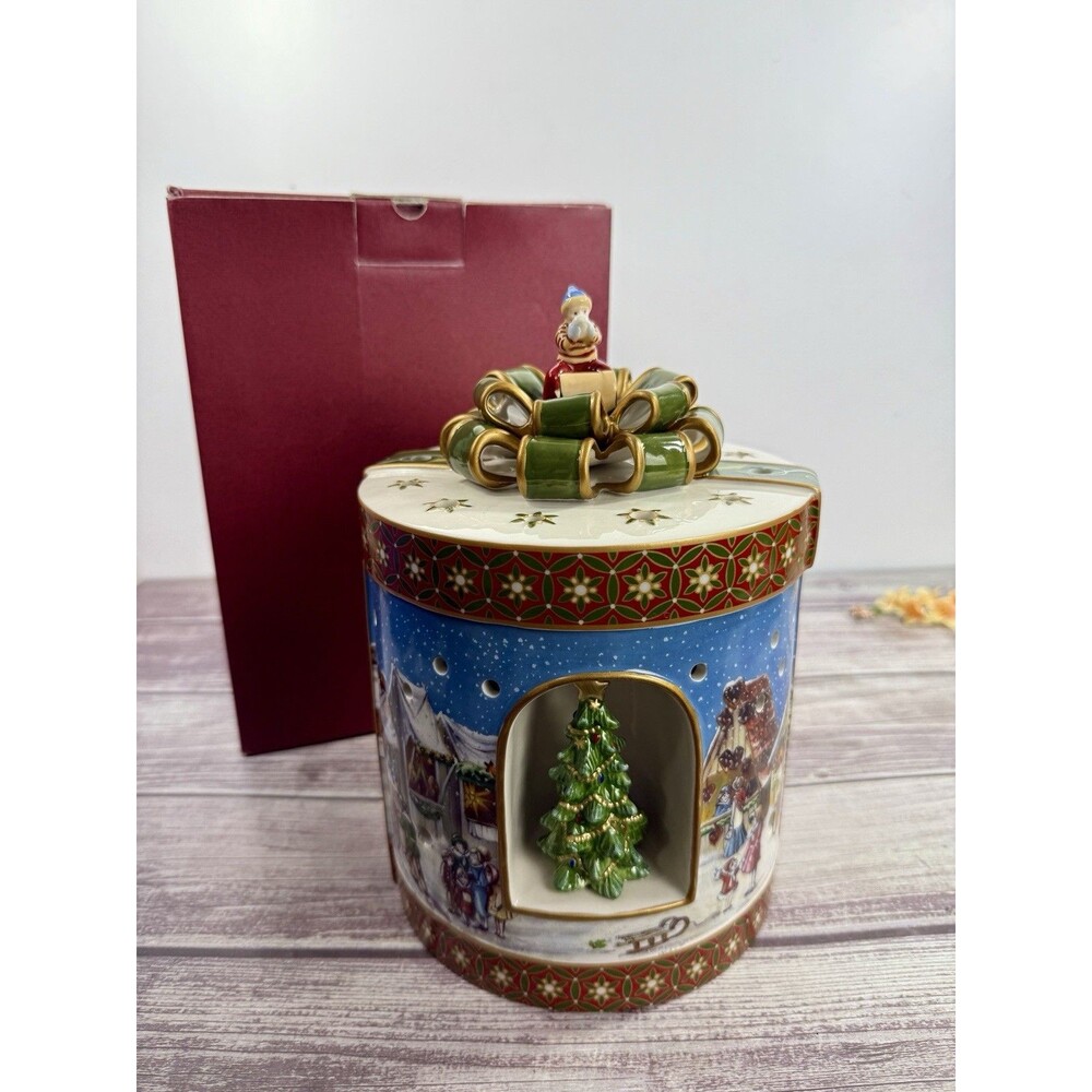SOLD***Villeroy & Boch Christmas Toys Musical "Joy To The World" Candle Light - Picture 2 of 16